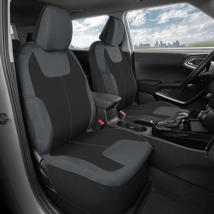 MotorTrend 2-Pack Neoprene Two-Tone Front Seat Covers