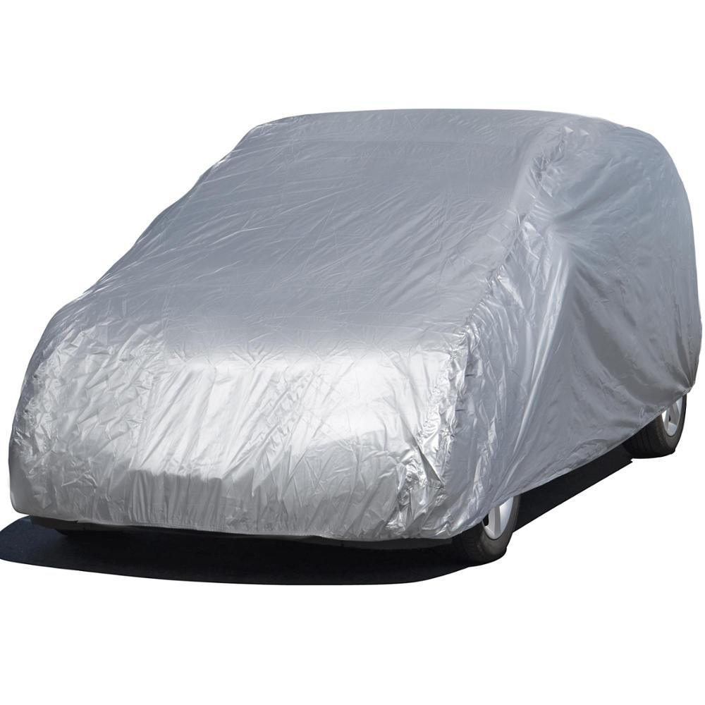 MotorTrend WeatherWear Single Poly Layer All Season Water-Proof Vehicle Cover for Dodge Caravan