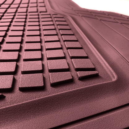 Motor Trend FlexTough Rear Cargo Mat - Heavy-Duty Trimmable Car Trunk Mat for Back of SUV, Universal Rear Cargo Liner for SUV, Flexible Trunk