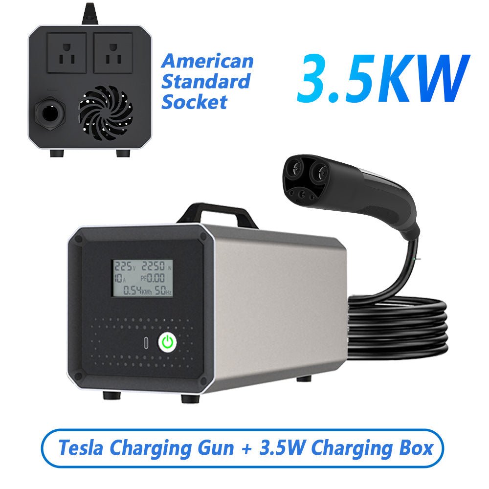 Tesery Official Store EV Vehicle-to-Load (V2L) Discharger for Model Y Performance & Compatible EVs|3.5KW & 7KW