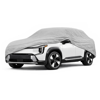 BDK Single Layer Poly Vehicle Cover for Cars, SUVs, Trucks, Vans - Universal Fit, All Weather - XL1 (Up to 200" L x 77" W x 60" H)