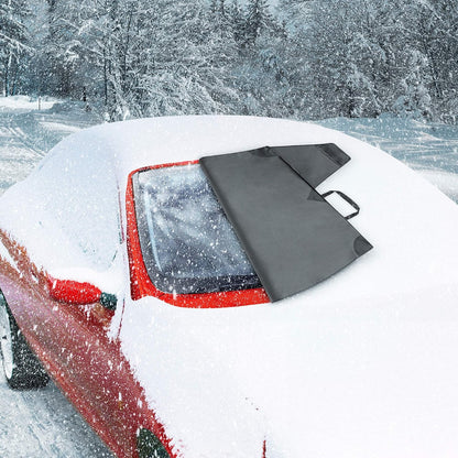 Cat® Windshield Snow Cover, Toughest Car Frost Protector for Ice & Sleet, Weatherproof for Winter, Includes Anti-Theft Straps, Freeze Protector