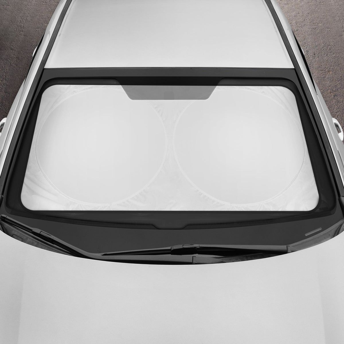 MotorTrend 1-Piece Universal Pop-Up Sunshade (68" x 35")