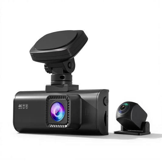 REDTIGER F7N 4K Dual Front and Rear Dash Cam with 64GB Card