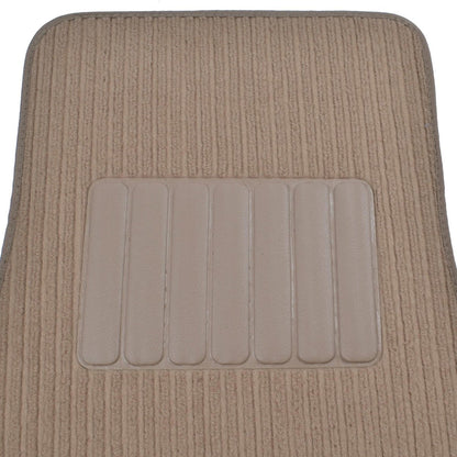 BDK 4-Piece Corduroy Front Floor Mats and Rear Floor Mats