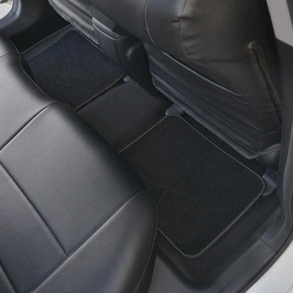 Warner Bros Looney Tunes 4-Piece Tazmanian Devil Front Floor Mats and Rear Floor Mats