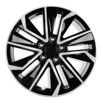 BDK 16 Inch Hubcaps Set of 4 – OEM Replacement Snap-On Wheel Rim Covers - Universal Fit Car Wheel Cover for Cars, Trucks, SUV, Vans Durable ABS