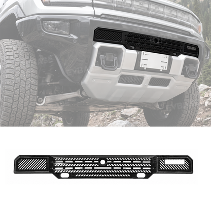 EVBASE Hummer EV Front Bumper Grille Mesh Insert Front Radiator Protection Bug & Debris Screen