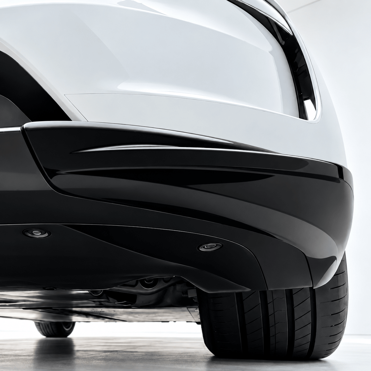 TESERY Front Bumper Corner Guards for Tesla Model Y Juniper / Model YL (2-Piece) | ABS