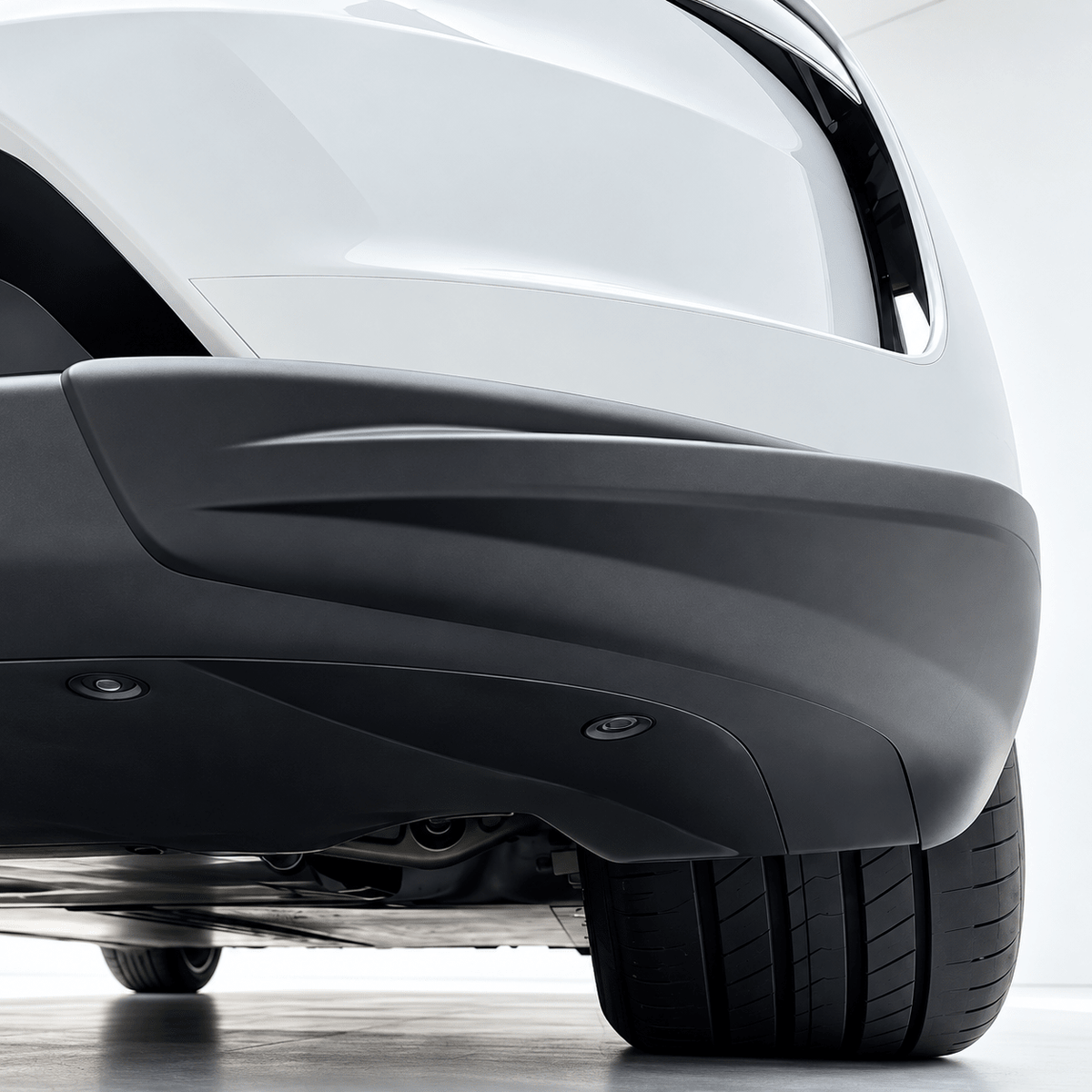 TESERY Front Bumper Corner Guards for Tesla Model Y Juniper / Model YL (2-Piece) | ABS