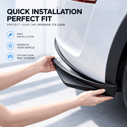TESERY Front Bumper Corner Guards for Tesla Model Y Juniper / Model YL (2-Piece) | ABS