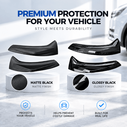 TESERY Front Bumper Corner Guards for Tesla Model Y Juniper / Model YL (2-Piece) | ABS