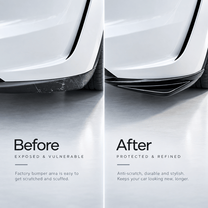 TESERY Front Bumper Corner Guards for Tesla Model Y Juniper / Model YL (2-Piece) | ABS