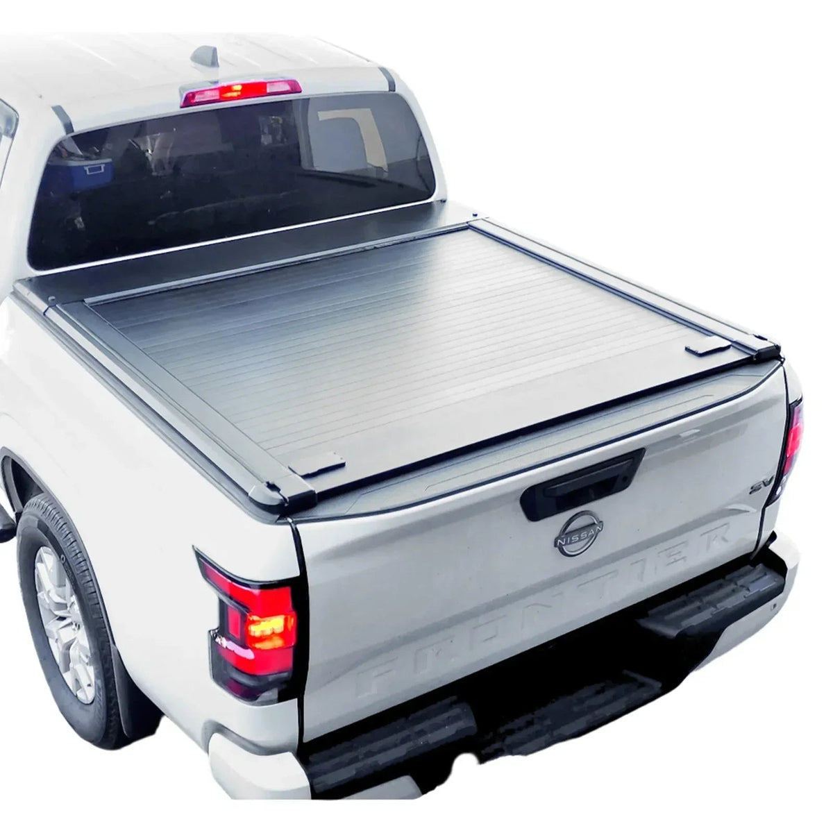 SYNETICUSA Explore Starter Kit - MR Retractable PRO Tonneau Cover + 8 Pcs Truck Bed Light Kit