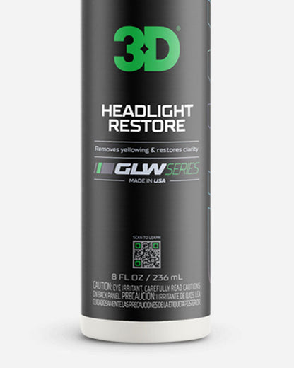3D Car Care 3D GLW Series Headlight Restore