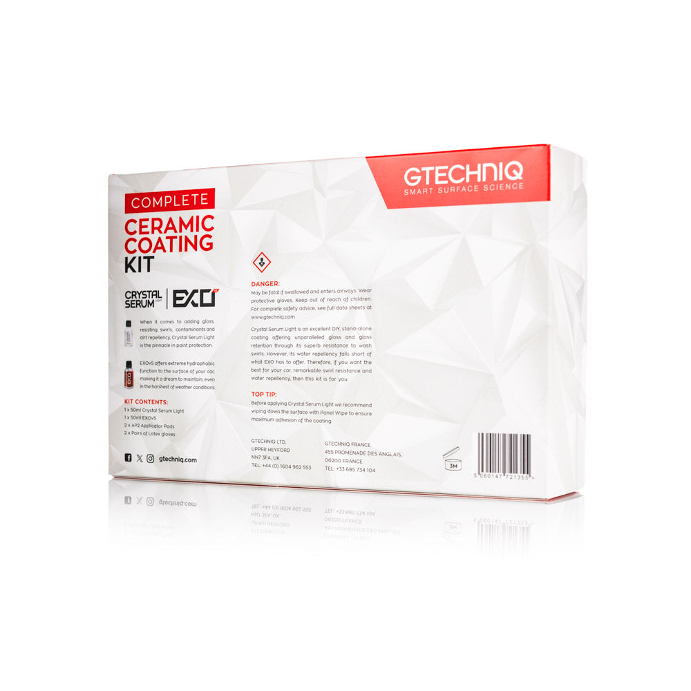 Gtechniq Complete Ceramic Coating Kit (CSL & EXO)