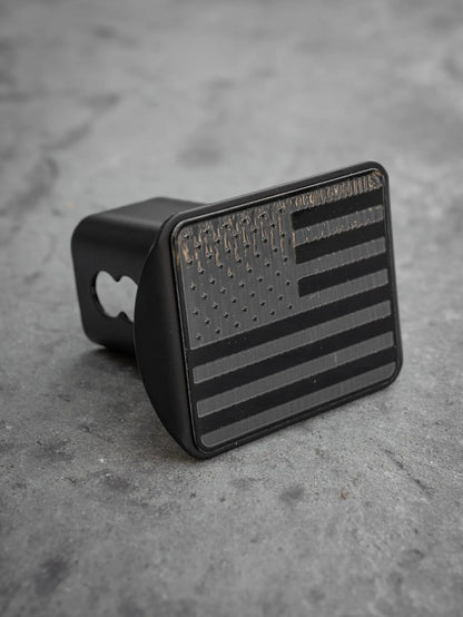 Tacoma Lifestyle American Flag Hitch Cover