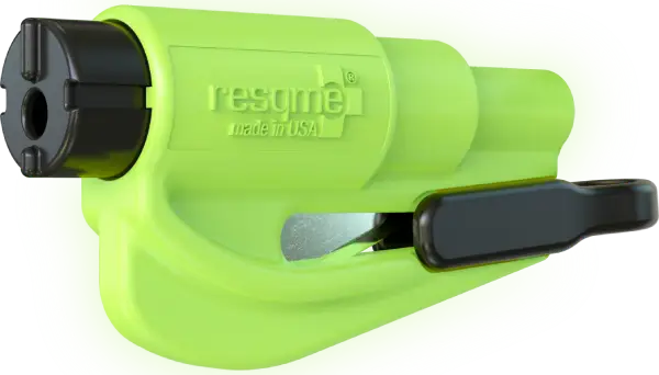 resqme® Car Escape Tool | Seatbelt Cutter & Window Breaker