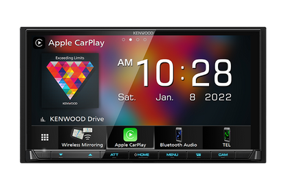 Kenwood DMX9708S 6.95in Wireless CarPlay Receiver - image 3
