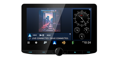 Kenwood DMX1038S 10.1in Wireless CarPlay Receiver - image 4