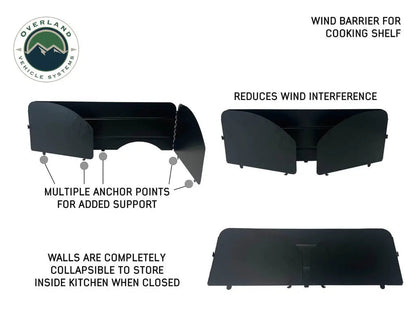 Overland Vehicle Systems Camp Cargo Box Kitchen With Slide Out Sink, Cooking Shelf and Work Station