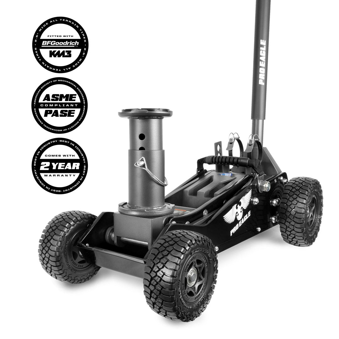 Pro Eagle 3 Ton Big Wheel Off Road Jack "Kratos"