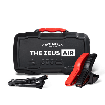 Uncharted Supply Company The Zeus Air Jump Starter/Inflator