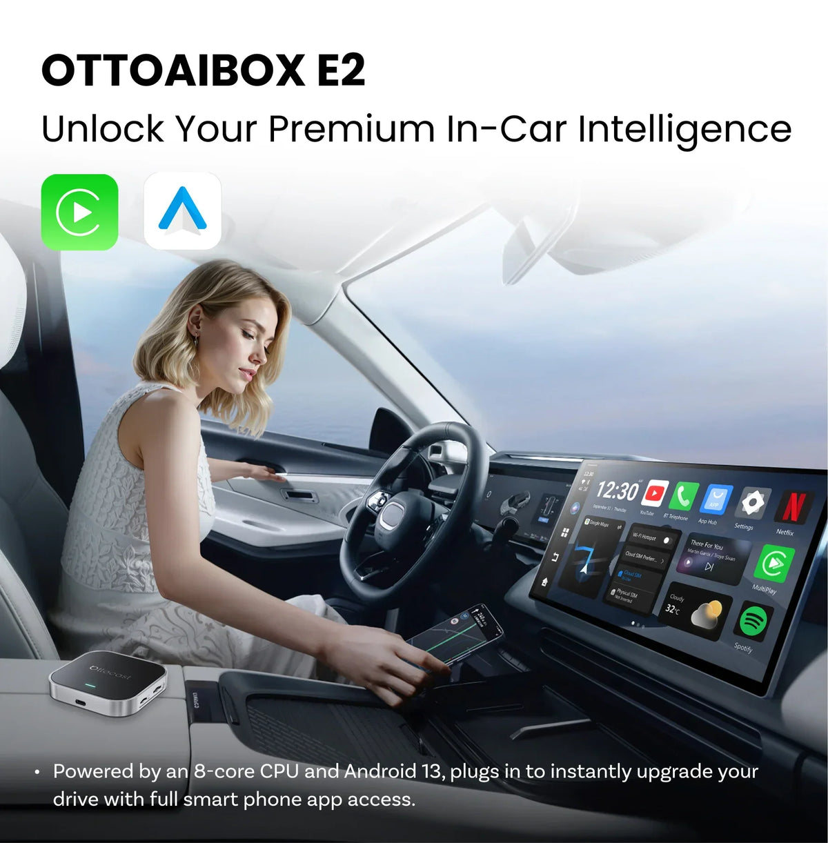 Ottocast OttoAibox E2 CarPlay AI Box