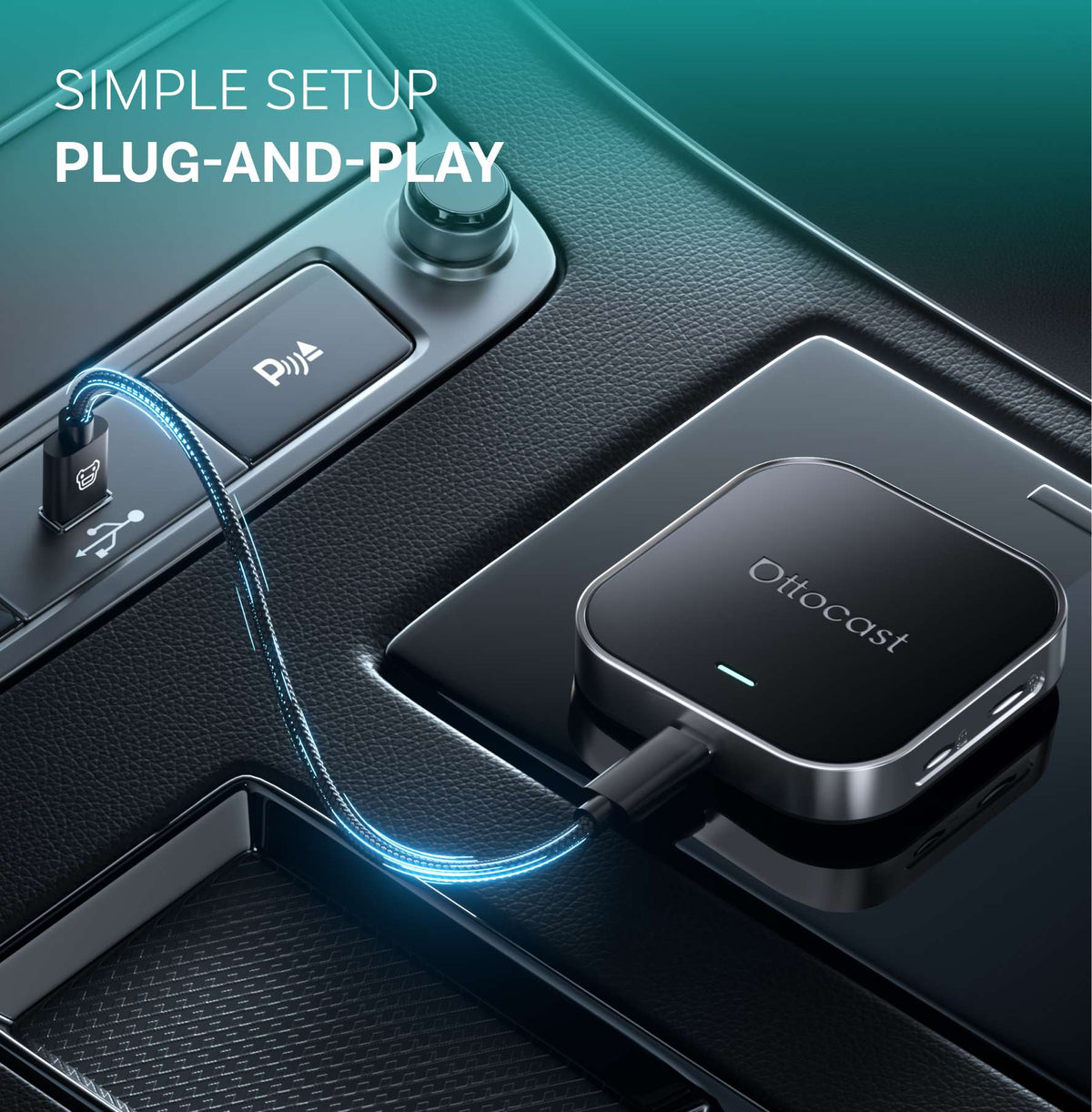 Ottocast OttoAibox E2 CarPlay AI Box
