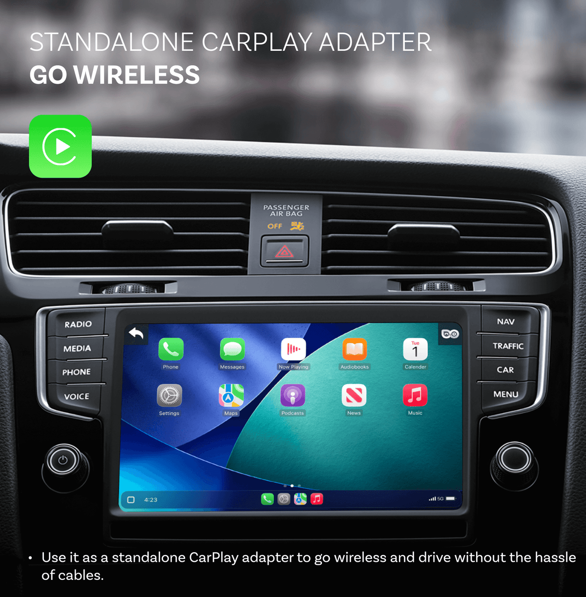 Ottocast (Use code to save 20% OFF: L20) Cabin Care Wireless CarPlay Adapter