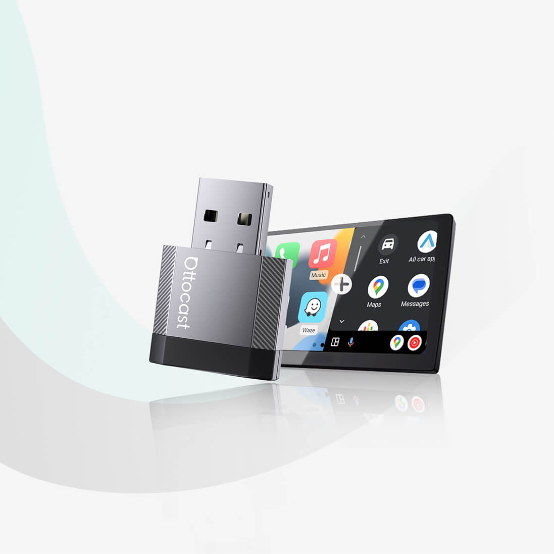 Ottocast Mini NOVA Wireless CarPlay/Android Auto Adapter