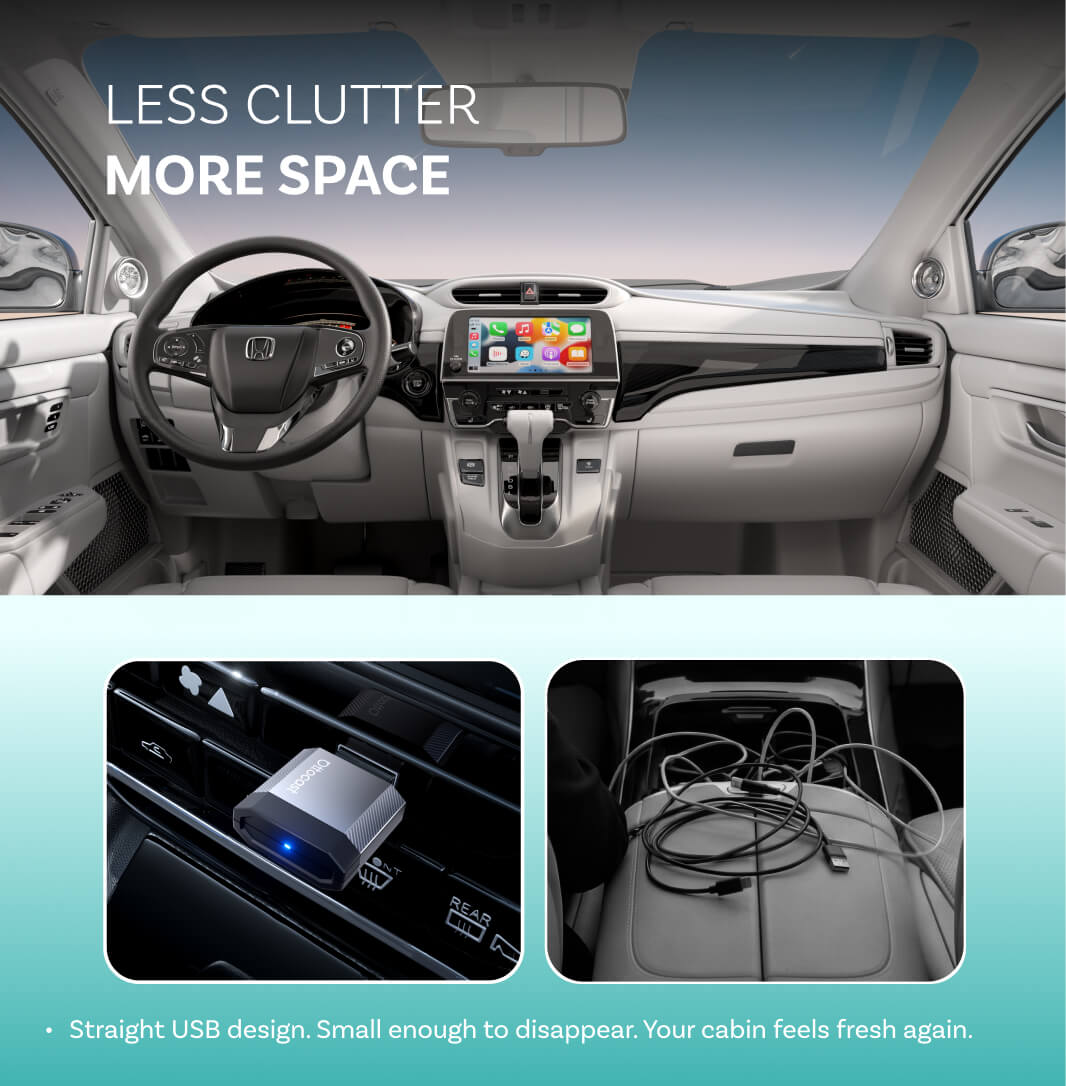 Ottocast Mini NOVA Wireless CarPlay/Android Auto Adapter