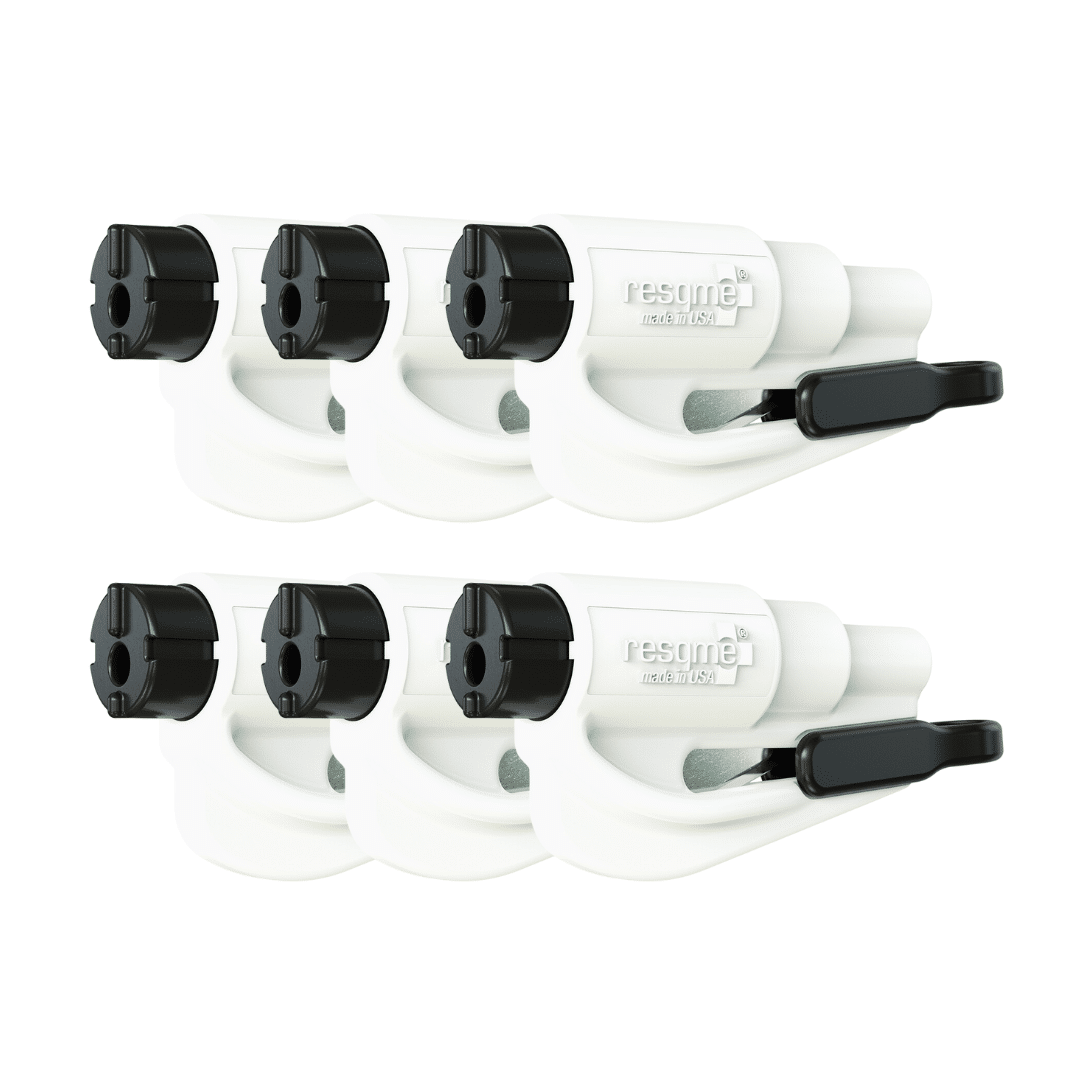 resqme® Car Escape Tool | Seatbelt Cutter & Window Breaker