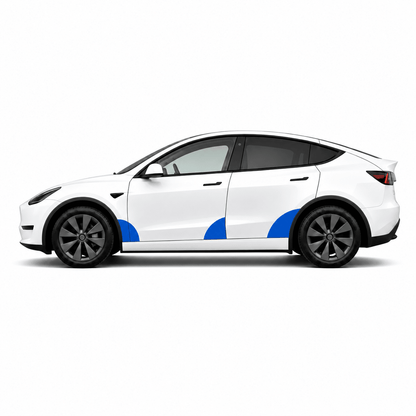 TESERY Paint Protection Film For Tesla Model Y Juniper / Model 3 Highland / Model YL (8 pieces)