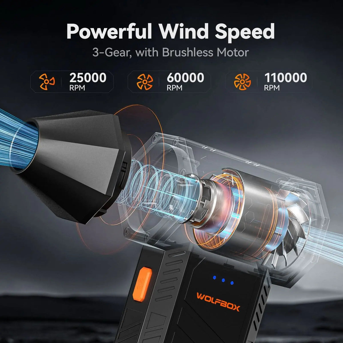 WOLFBOX MF50 Air Duster