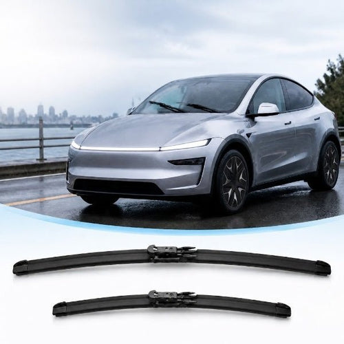 TESERY Rubber Windshield Wiper Blades for Model YL 6-Seater 2026+