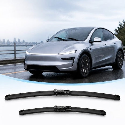 TESERY Rubber Windshield Wiper Blades for Model YL 6-Seater 2026+
