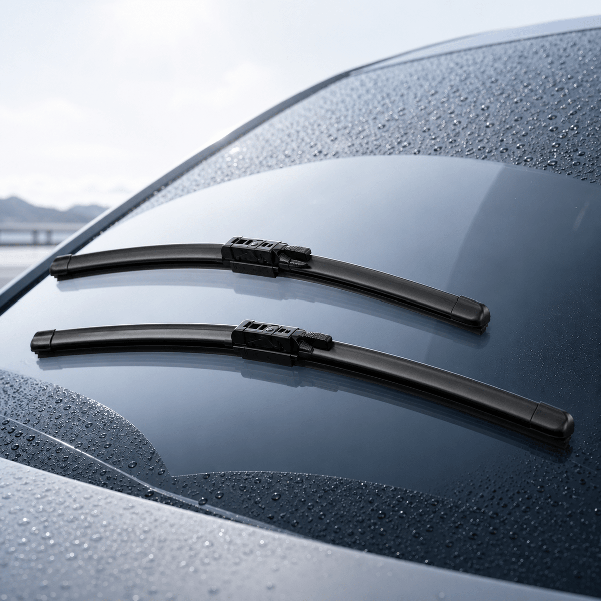 TESERY Rubber Windshield Wiper Blades for Model YL 6-Seater 2026+