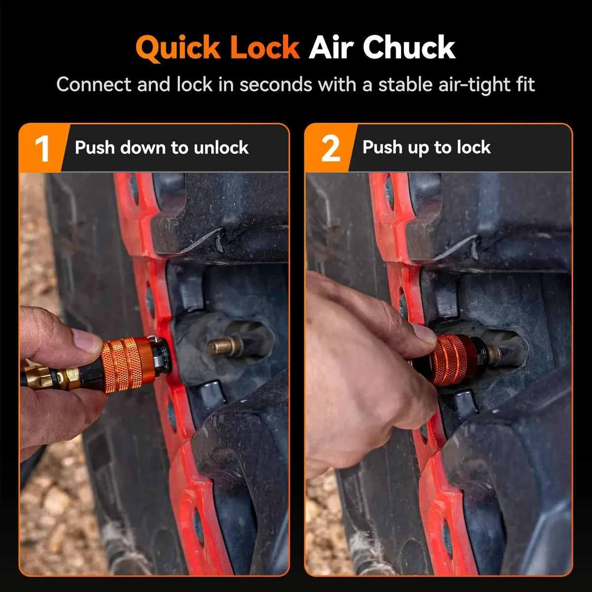 WOLFBOX 4-Tire Inflation & Deflation System – Off-Road Multi-Tire Inflator
