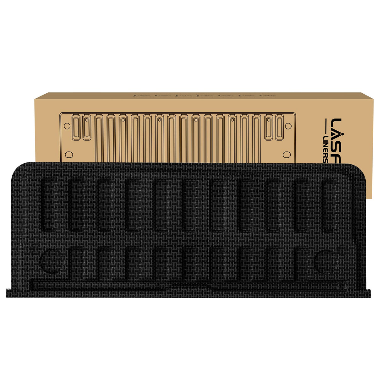 LASFIT Fit for 2019-2027 Ram 1500 Truck Tailgate Mat, Not Fit Drop-in liners