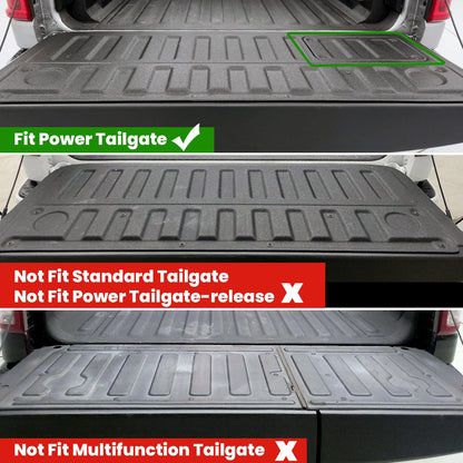 LASFIT Fit for 2019-2027 Ram 1500 Truck Tailgate Mat, Not Fit Drop-in liners