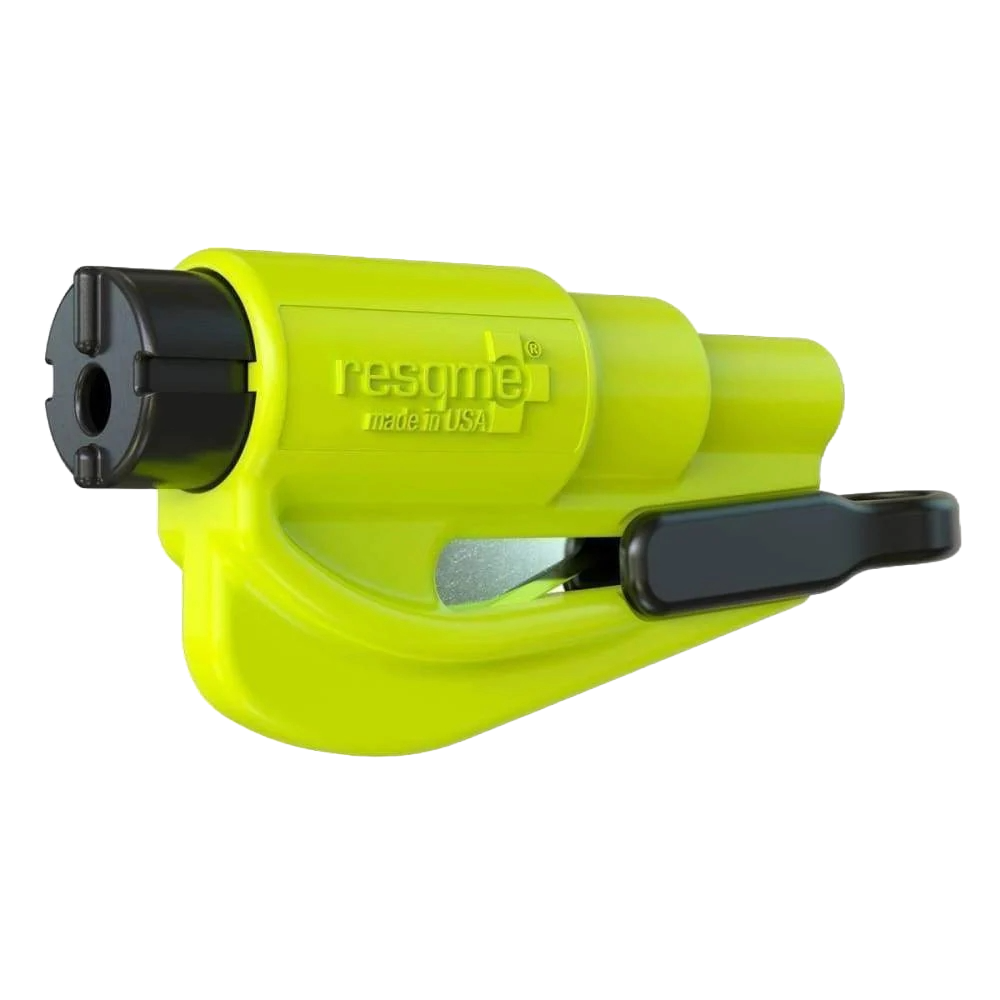 resqme® Car Escape Tool | Seatbelt Cutter & Window Breaker