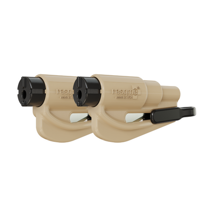 resqme® Car Escape Tool | Seatbelt Cutter & Window Breaker