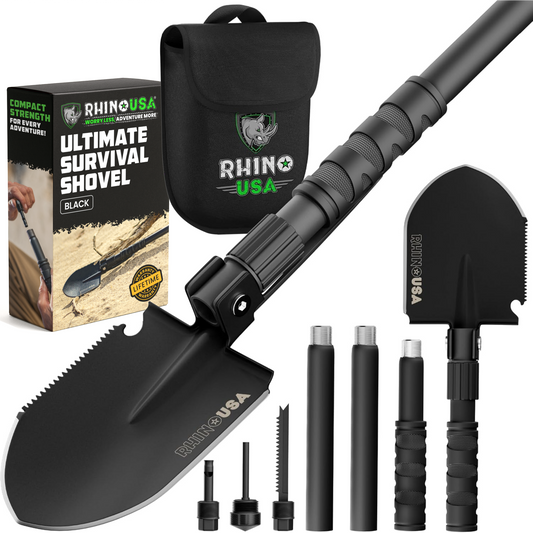 Rhino USA Ultimate Survival Shovel