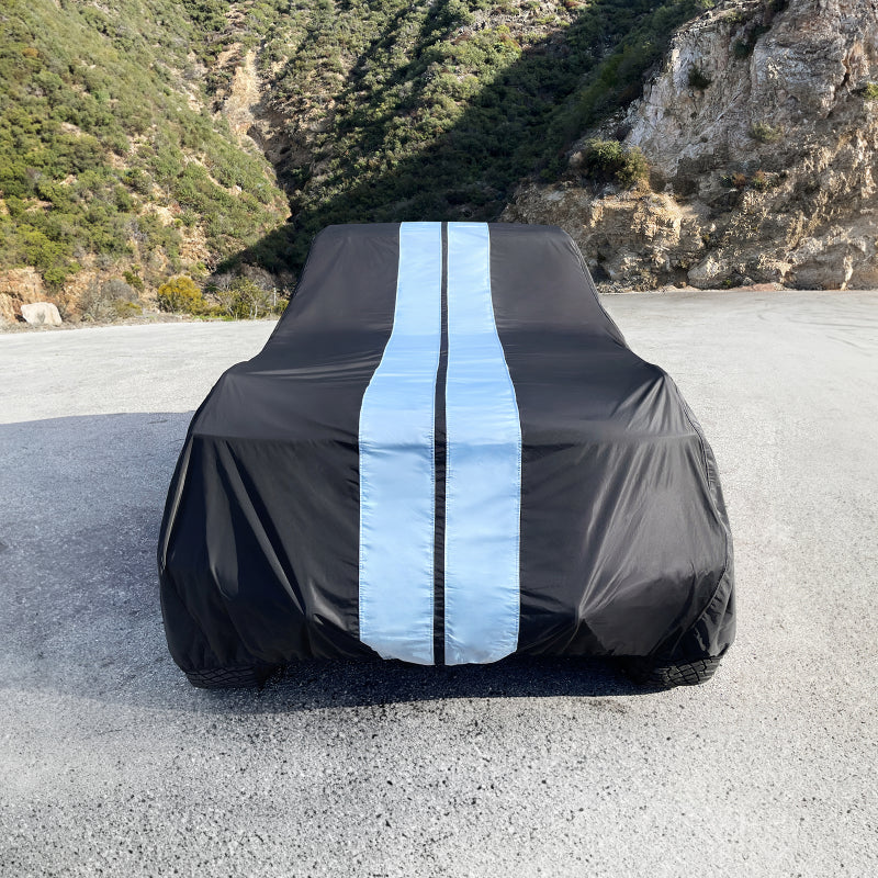 iCarCover Suzuki Sidekick Black Gray Pro Series SUV Cover