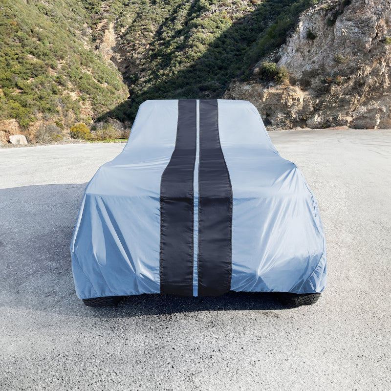 iCarCover Suzuki Sidekick Gray Black Pro Series SUV Cover