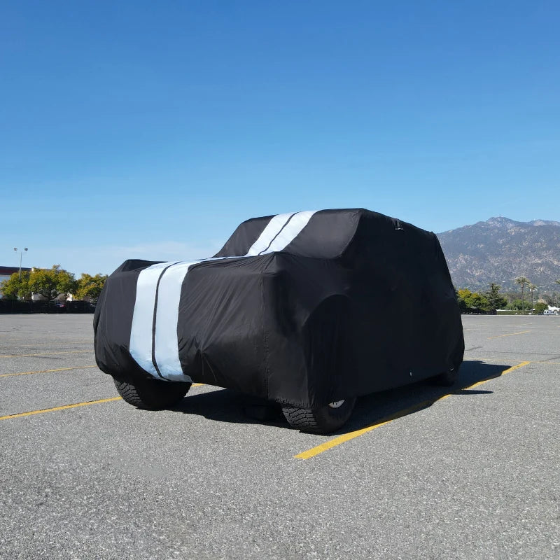 iCarCover Suzuki Sidekick Black Gray Pro Series SUV Cover