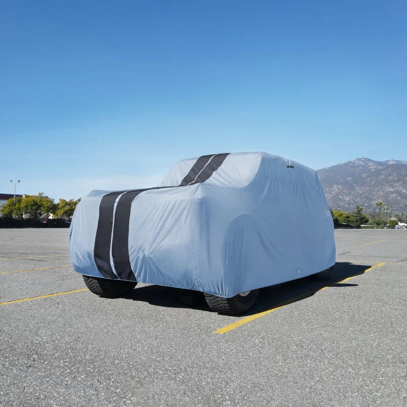 iCarCover Suzuki Sidekick Gray Black Pro Series SUV Cover