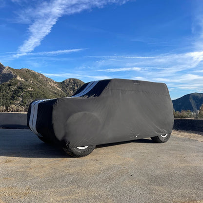 iCarCover Suzuki Sidekick Black Gray Pro Series SUV Cover