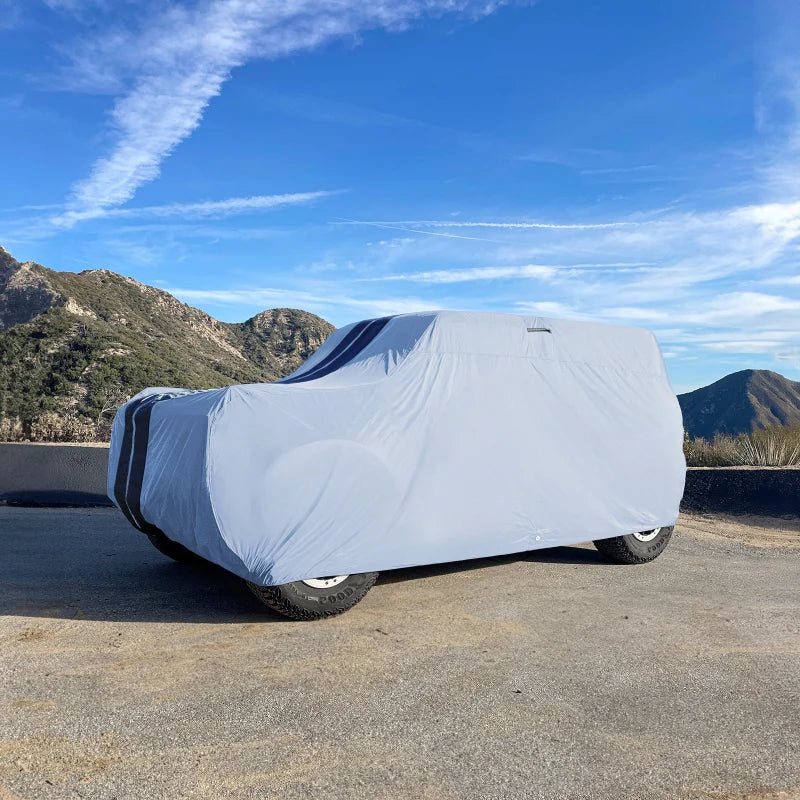 iCarCover Suzuki Sidekick Gray Black Pro Series SUV Cover